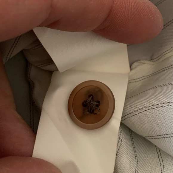 Zara Women's Dark Green Blazer, Cotton/Nylon Blend, Rayon Lining; Size 6 - Picture 6 of 9